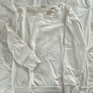 COMFORT COLORS white crewneck